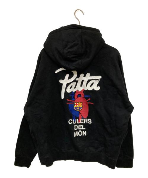 NIKE（ナイキ）NIKE (ナイキ) FC Barcelona Patta/プルオーバーパーカー ブラック サイズ:XLの古着・服飾アイテム