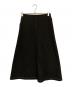 eunoia（ユノイア）の古着「stitched wool skirt / ステッチウールスカート」｜ブラック