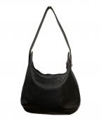 LOEWEロエベ）の古着「レザーワンショルダーバッグ」｜ブラック
