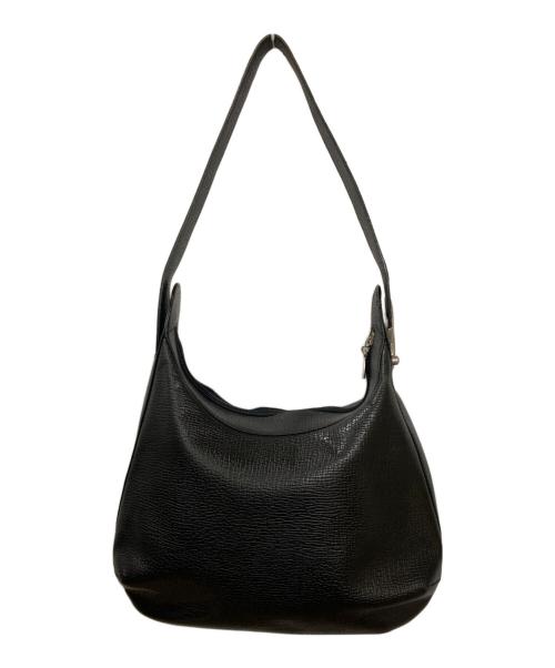 LOEWE（ロエベ）LOEWE (ロエベ) レザーワンショルダーバッグ ブラックの古着・服飾アイテム