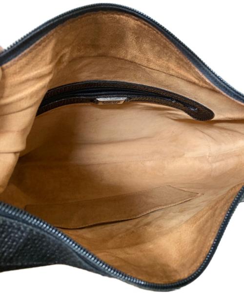 LOEWE（ロエベ）LOEWE (ロエベ) レザーワンショルダーバッグ ブラックの古着・服飾アイテム