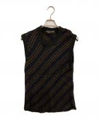 COMME des GARCONS HOMME PLUSコムデギャルソンオムプリュス）の古着「90Sニットベスト」｜グレー