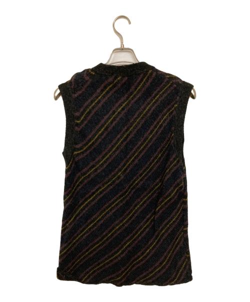 COMME des GARCONS HOMME PLUS（コムデギャルソンオムプリュス）COMME des GARCONS HOMME PLUS (コムデギャルソンオムプリュス) 90Sニットベスト グレー サイズ:不明(実寸サイズをご確認ください)の古着・服飾アイテム