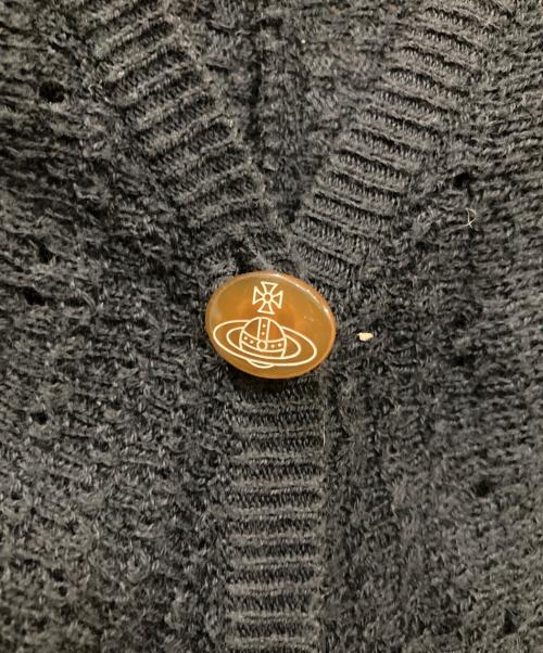 Vivienne Westwood RED LABEL（ヴィヴィアンウエストウッドレッドレーベル）Vivienne Westwood RED LABEL (ヴィヴィアンウエストウッドレッドレーベル) オーブボタンニットベスト ブラック サイズ:Mの古着・服飾アイテム