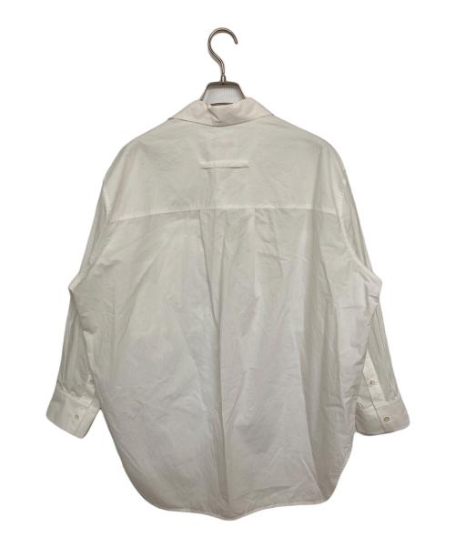 Spick and Span（スピック＆スパン）Spick and Span (スピック＆スパン) オウミサラシチュニックプルオーバーシャツ ホワイト サイズ:FREEの古着・服飾アイテム