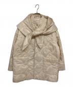 IENA LA BOUCLEイエナ ラ ブークル）の古着「ZERO DOWN キルトコート」｜アイボリー