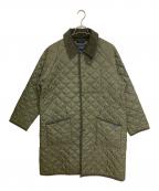 LAVENHAMラベンハム）の古着「キルティングコート」｜グリーン