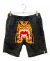 A BATHING APE（アベイシングエイプ）の古着「Tiger Beach Shorts」｜ブラック