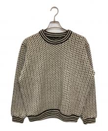 L.L.Bean（エルエルビーン）の古着「ノルウェージャンセーター / バーズアイニット」｜アイボリー