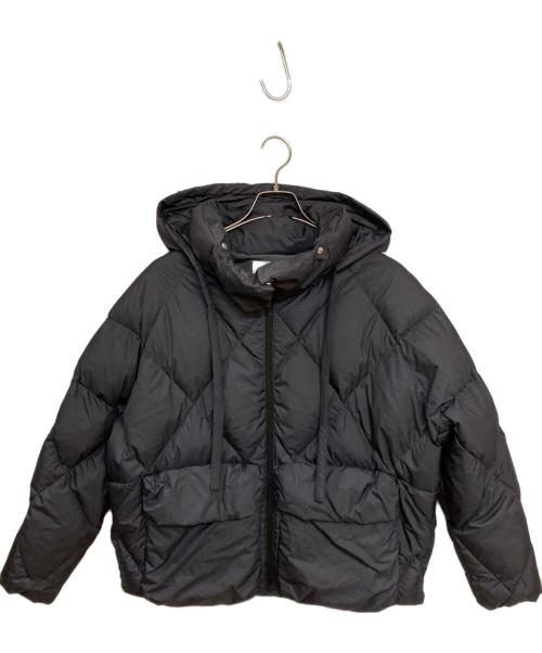 IENA（イエナ）IENA (イエナ) カポック混ダウンフーディ ブラック サイズ:38の古着・服飾アイテム