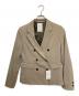 Noble（ノーブル）の古着「コンパクトテーラーWジャケット」｜ベージュ