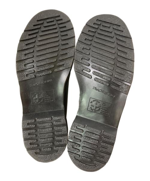 Dr.Martens（ドクターマーチン）Dr.Martens (ドクターマーチン) 1461 ネイビーステッチ 3 ホール シューズ ブラック サイズ:US9の古着・服飾アイテム