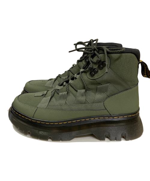 Dr.Martens（ドクターマーチン）Dr.Martens (ドクターマーチン) Boury ミリタリーブーツ / コンバットブーツ オリーブ サイズ:US9の古着・服飾アイテム