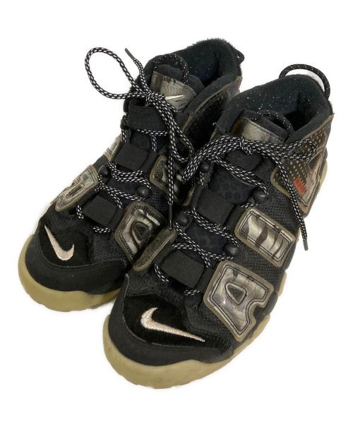 NIKE（ナイキ）NIKE (ナイキ) 歌川国芳 浮世絵AIR MORE UPTEMPO 96 カーキ×ブラック サイズ:28.5cmの古着・服飾アイテム