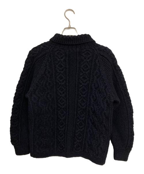INVERALLAN（インバーアラン）INVERALLAN (インバーアラン) アランニットカーディガン ネイビー サイズ:不明の古着・服飾アイテム