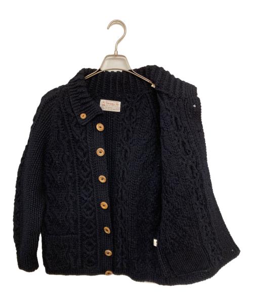 INVERALLAN（インバーアラン）INVERALLAN (インバーアラン) アランニットカーディガン ネイビー サイズ:不明の古着・服飾アイテム