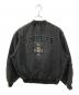 SUPPLIER (サプライヤー) 刺繍デニムブルゾン ブラック サイズ:L：8000円