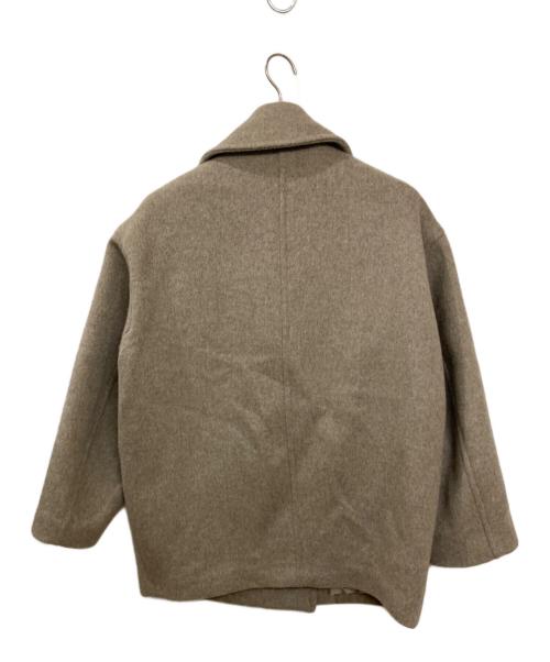 JOURNAL STANDARD（ジャーナルスタンダード）JOURNAL STANDARD (ジャーナルスタンダード) ウールアンゴラビックテーラーコート ベージュ サイズ:38の古着・服飾アイテム