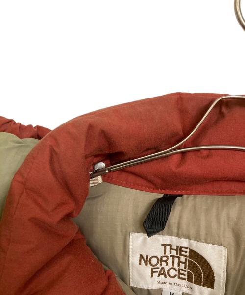 THE NORTH FACE（ザ ノース フェイス）THE NORTH FACE (ザ ノース フェイス) 古着ダウンジャケット オレンジ サイズ:Mの古着・服飾アイテム