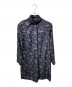 FRED PERRYフレッドペリー）の古着「シャツワンピース」｜ネイビー