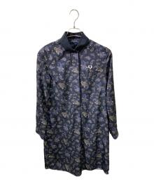 FRED PERRY（フレッドペリー）の古着「シャツワンピース」｜ネイビー
