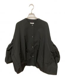 YORI（ヨリ）の古着「撥水タフタバルーンジャケット」｜ブラック