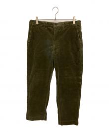 JUNYA WATANABE CdG MAN（ジュンヤ ワタナベ コム デ ギャルソン マン）の古着「コーデュロイストレート トラウザー パンツ」｜カーキ