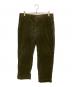 JUNYA WATANABE CdG MAN（ジュンヤ ワタナベ コム デ ギャルソン マン）の古着「コーデュロイストレート トラウザー パンツ」｜カーキ