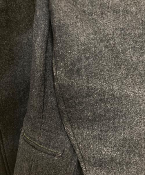 AK+1（エーケーワン）AK+1 (エーケーワン) ハイネック ボンディングコート グレー サイズ:Sの古着・服飾アイテム