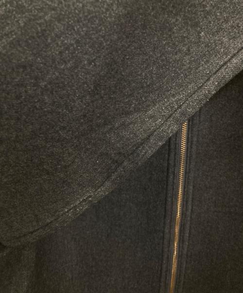 AK+1（エーケーワン）AK+1 (エーケーワン) ハイネック ボンディングコート グレー サイズ:Sの古着・服飾アイテム