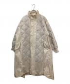 CIAOPANIC TYPYチャオパニックティピー）の古着「切替マキシミリタリーコート」｜ホワイト