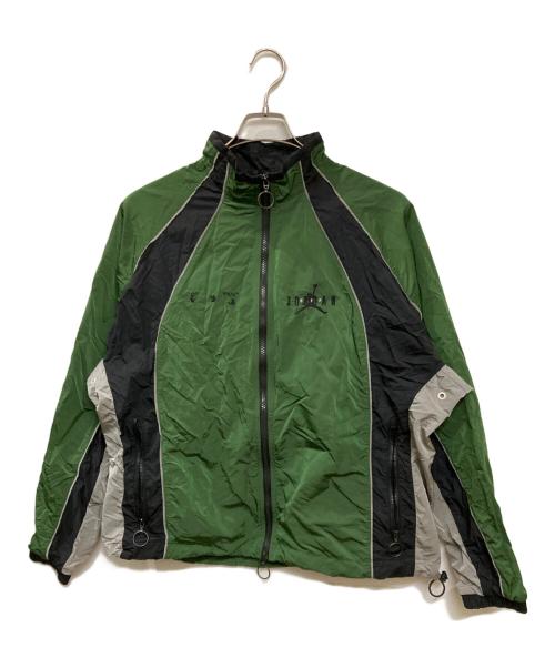 JORDAN（ジョーダン）JORDAN (ジョーダン) OFFWHITE (オフホワイト) AS M J OW TRK JKT グリーン サイズ:XLの古着・服飾アイテム