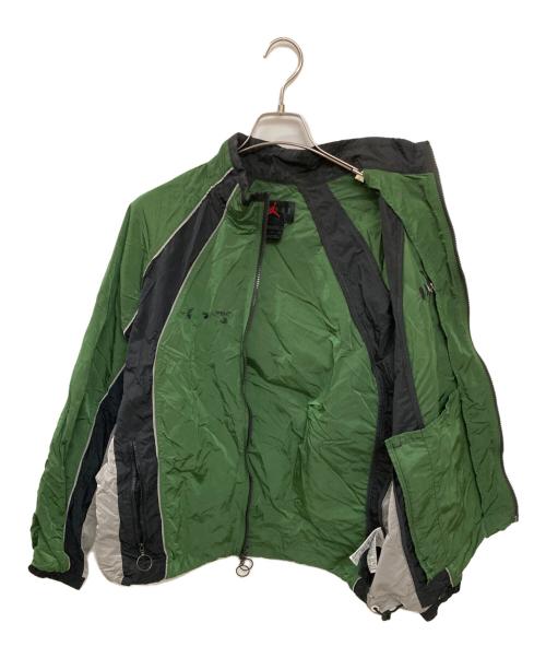 JORDAN（ジョーダン）JORDAN (ジョーダン) OFFWHITE (オフホワイト) AS M J OW TRK JKT グリーン サイズ:XLの古着・服飾アイテム