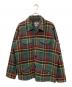 stussy（ステューシー）の古着「古着チェックシャツジャケット」｜グリーン×レッド