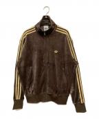 adidas Originals×JOURNAL STANDARDアディダスオリジナル×ジャーナルスタンダード）の古着「FB TT VELOUR/トラックジャケット」｜ブラック