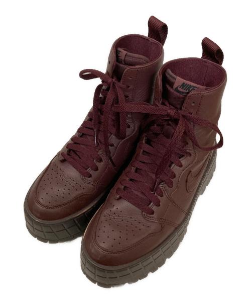 NIKE（ナイキ）NIKE (ナイキ) WMNS AIR JORDAN 1 BROOKLYN ボルドー サイズ:24cmの古着・服飾アイテム
