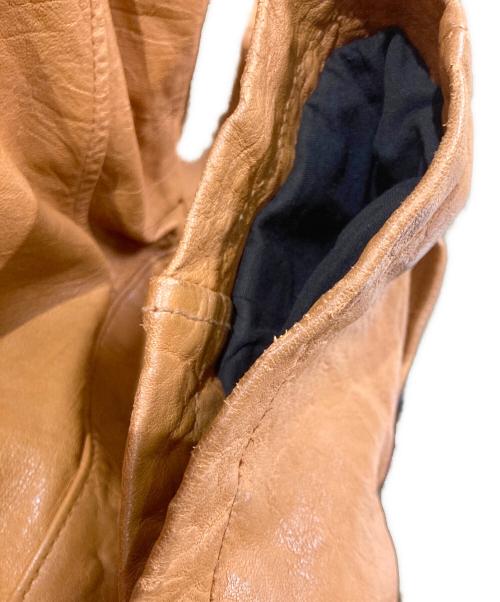 AVIREX（アヴィレックス）AVIREX (アヴィレックス) ラムスキン M-65レザージャケット ブラウン サイズ:Mの古着・服飾アイテム