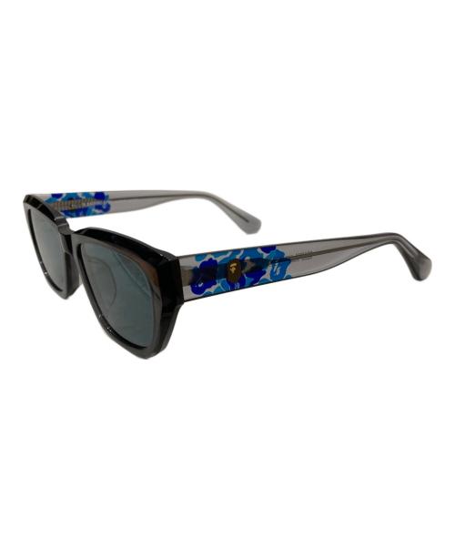 A BATHING APE（ア ベイシング エイプ）A BATHING APE (ア ベイシング エイプ) SUNGLASSES #10 ブラック サイズ:52□19の古着・服飾アイテム