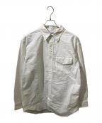 THE NORTHFACE PURPLELABELザ・ノースフェイス パープルレーベル）の古着「Cotton Polyester OX B.D. Shirt」｜ホワイト