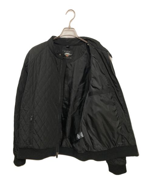 HARLEY-DAVIDSON（ハーレーダビッドソン）HARLEY-DAVIDSON (ハーレーダビッドソン) キルティングジャケット ブラック サイズ:Lの古着・服飾アイテム