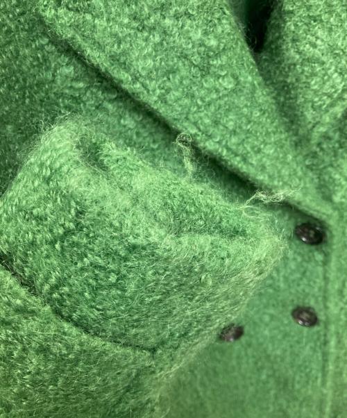 MARELLA（マレーラ）MARELLA (マレーラ) モヘヤブレンドハーフコート グリーン サイズ:42の古着・服飾アイテム
