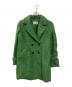 MARELLA（マレーラ）の古着「モヘヤブレンドハーフコート」｜グリーン