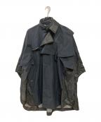 Y-3ワイスリー）の古着「CH1 TERREX HOODED PONCHO / ポンチョ コート」｜グレー
