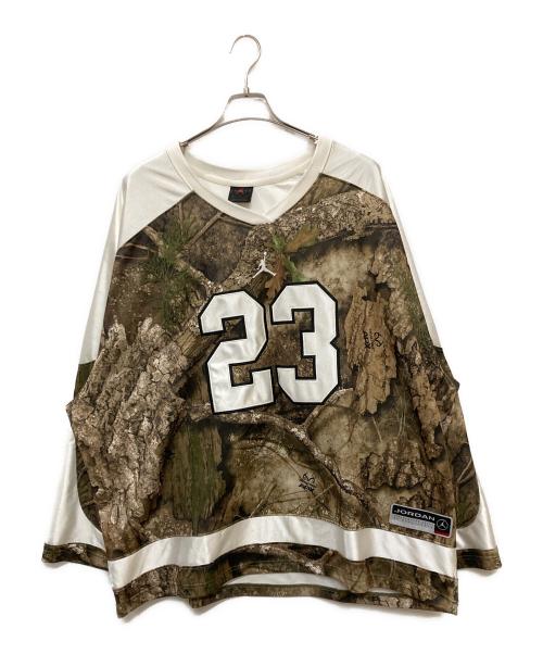 JORDAN（ジョーダン）JORDAN (ジョーダン) ブルックリン メンズ リアルツリー ホッケージャージー オリーブ サイズ:XXLの古着・服飾アイテム