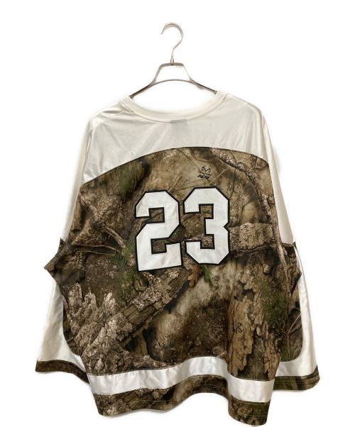 JORDAN（ジョーダン）JORDAN (ジョーダン) ブルックリン メンズ リアルツリー ホッケージャージー オリーブ サイズ:XXLの古着・服飾アイテム