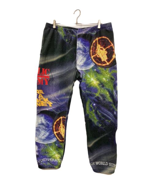 SUPREME（シュプリーム）SUPREME (シュプリーム) UNDERCOVER (アンダーカバー) 18SS PublicEnemy Sweatpant / パブリックエネミースウェットパンツ パープル サイズ:XLの古着・服飾アイテム