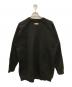 CDG (シーディージー) サイドスリットバックロゴニット ブラック サイズ:XL：10000円