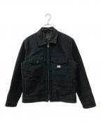 DEUS EX MACHINAデウス エクス マキナ）の古着「モールスキンワークジャケット」｜ブラック