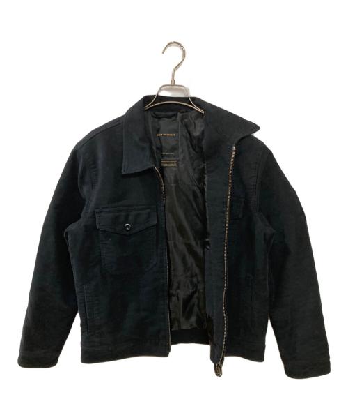 DEUS EX MACHINA（デウス エクス マキナ）DEUS EX MACHINA (デウス エクス マキナ) モールスキンワークジャケット ブラック サイズ:Lの古着・服飾アイテム