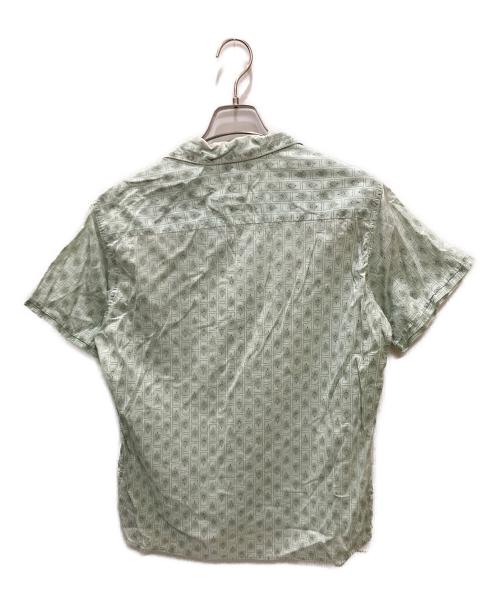 Brewster（ブリュスター）Brewster (ブリュスター) ヴィンテージ半袖オープンカラーシャツ グリーン サイズ:不明の古着・服飾アイテム